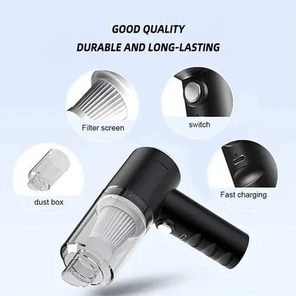 Claveri Car Vacuum Mini