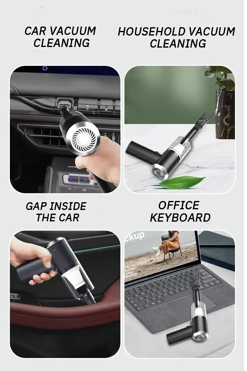 Claveri Car Vacuum Mini